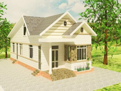Những mẫu nhà cấp 4 đẹp hiện đại, chi phí chỉ từ 300 triệu cho gia đình đông người