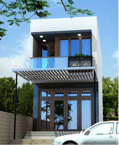 Những mẫu thiết kế nhà ống 2 tầng đẹp