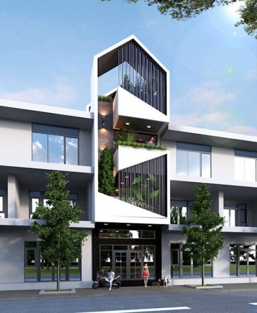Những ngôi nhà 3 tầng đẹp