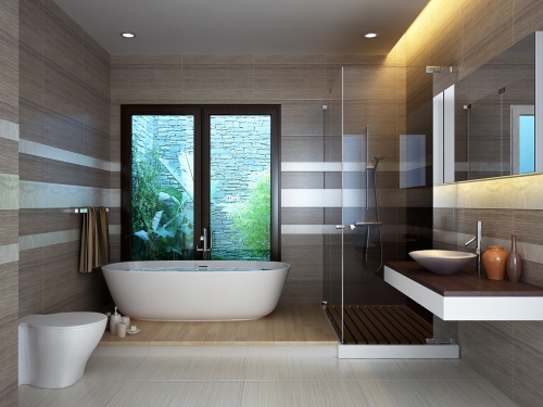 Nội thất nhà vệ sinh