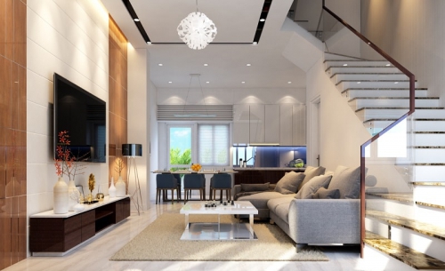 Thi công nội thất nhà phố