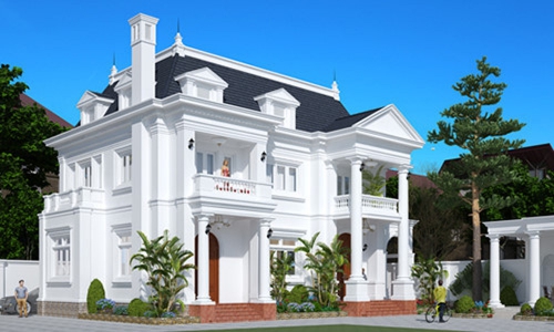 Thiết kế biệt thự 2 tầng đẹp