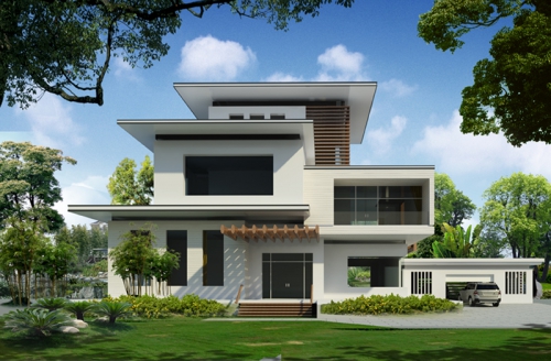 Thiết kế biệt thự hiện đại