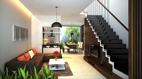 Thiết kế cầu thang nhà phố