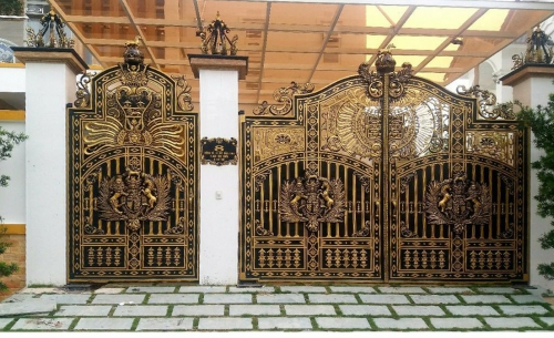 Thiết kế cổng nhà biệt thự