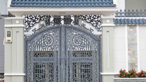 Thiết kế cửa cổng đẹp theo phong thủy