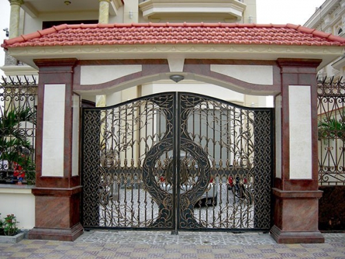 Thiết kế cửa cổng theo phong thủy
