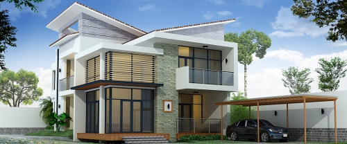 Thiết kế kiến trúc nhà dân dụng
