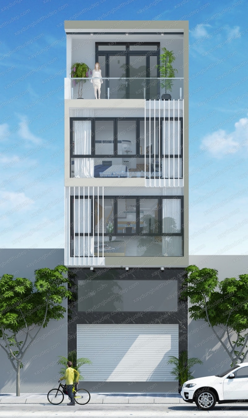 Thiết kế mặt tiền nhà