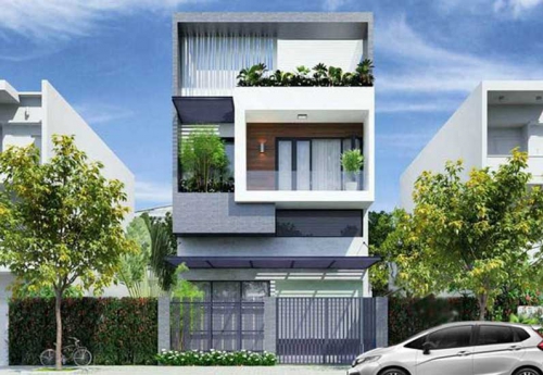 Thiết kế mẫu nhà phố