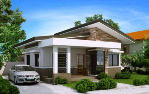 Thiết kế nhà biệt thự 1 tầng
