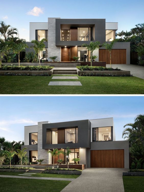 Thiết kế nhà biệt thự 2 tầng