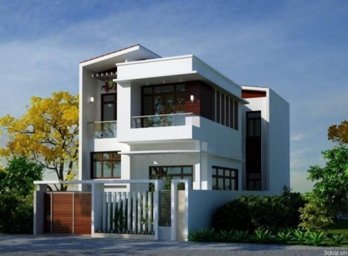 thiết kế nhà phố đẹp hiện đại