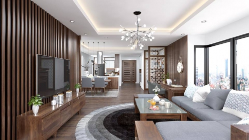 Thiết kế nội thất phòng khách
