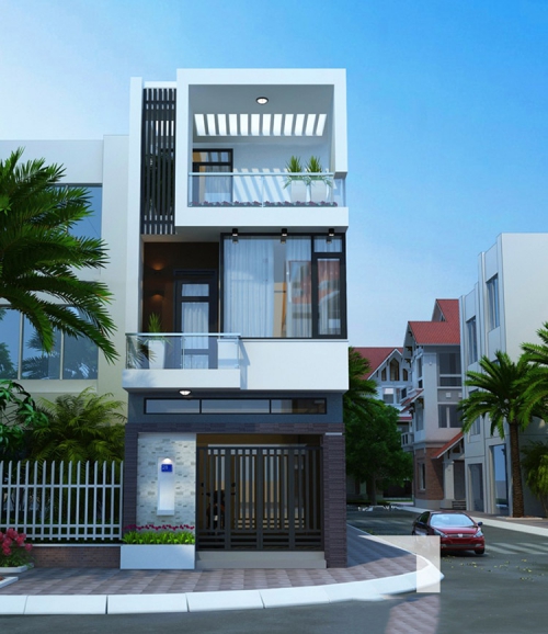Thiết kế tư vấn nhà 3 tầng