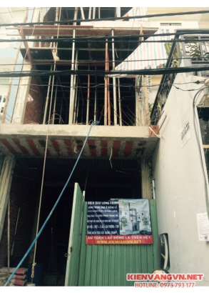 Thi công mặt tiền