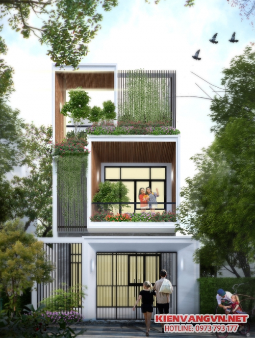 Tư vấn thiết kế nhà có diện tích 6m x 20m